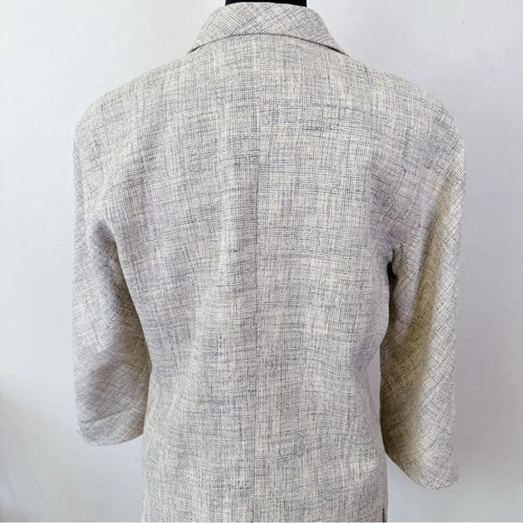 Holt Renfrew True Hemp Heathered Button Slim Fit  Blazer - Picture 3 of 16